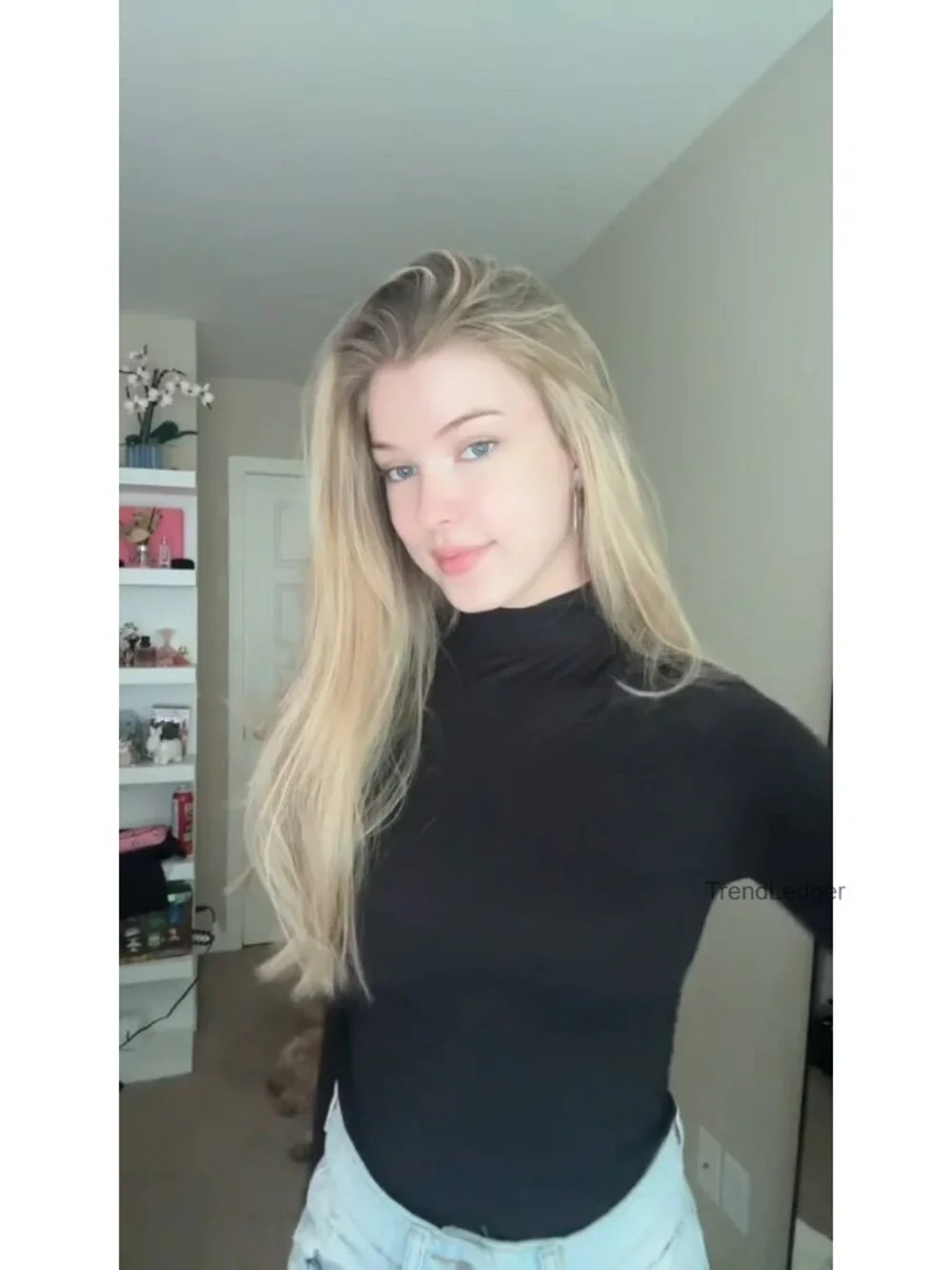 Women's Long Sleeve Turtleneck Bodysuit Snap Closure Buttery Soft High Stretch